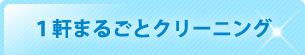 １軒まるごとクリーニング