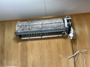 手打ちそば店様の壁掛けエアコン