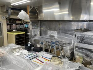 こども園の厨房メンテナンス